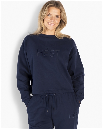 Hést - Gabriela Sweatshirt — Navy Blazer